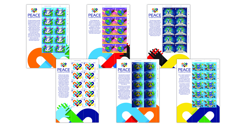 Sheets of 10